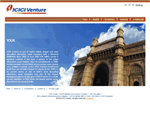 Tablet Screenshot of iciciventure.com